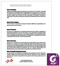 Position Descriptions